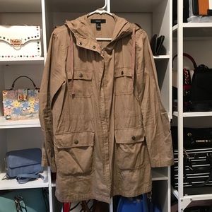 Light fall parka/twill jacket